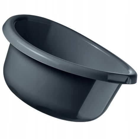 Bacinella Per Biancheria In Plastica KADAX, Vasca Rotonda Da 30 Litri Con Manici 85753264 - Foto 2