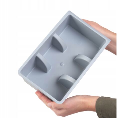 GALICJA Barattolo Per Spezie Greno In Vetro Con Coperchio Ermetico – 150 Ml – Colore Nero - 4