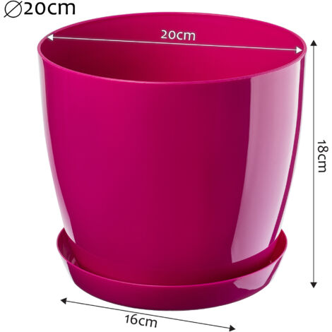 KADAX Vaso Da Fiori Con Inserto E Manici, In Plastica In 5 | FindTheDeal