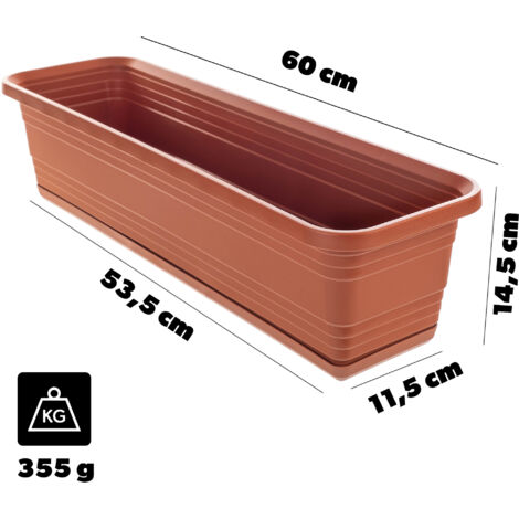 Vaso Da Fiori KADAX Vaso Da Fiori 24 Cm Coperchio + Inserto Piedini Portafiori Crema 83765169