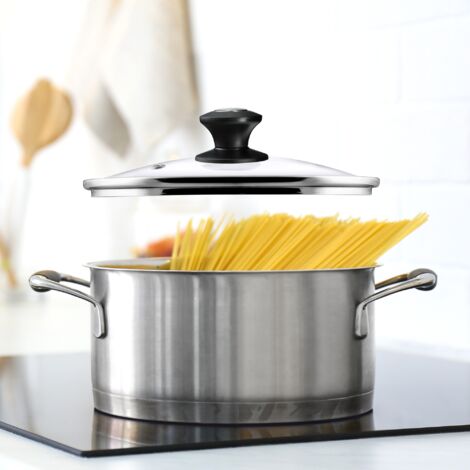 Coperchio In Vetro GRÄWE 27 Cm Per Padelle In Ferro E Acciaio - Adatto A Modelli Specifici 28 Cm - 2