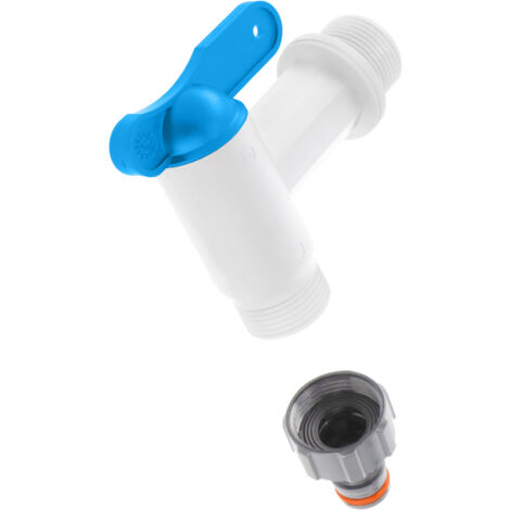 KADAX Rubinetto 3/4 pollici, rubinetto in plastica per giardino