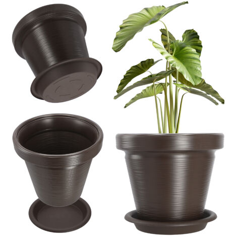 Vaso da fiori KADAX per balcone Vaso da fiori 60 cm + supporto per moka