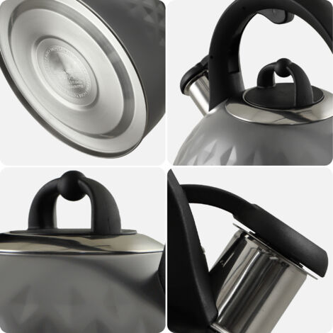 UPware Bollitore Smaltato Da 1,6 Litri | Design Gallo | Acciaio E Smalto Per La Cucina