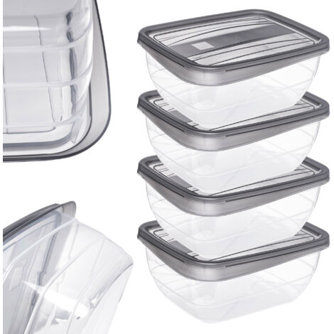Contenitore Per Pranzo 2 In 1 In Acciaio Inox: 18x13x5 Cm, Ermetico, Con Scatolina Interna, Lavabile In Lavastoviglie - 3