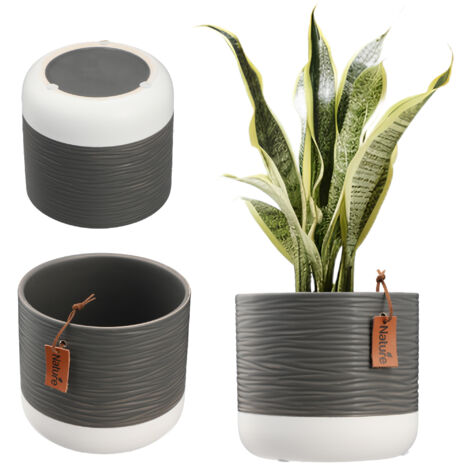 Vaso di fiori in cemento per esterni fattore del Vietnam grande piattino in cera