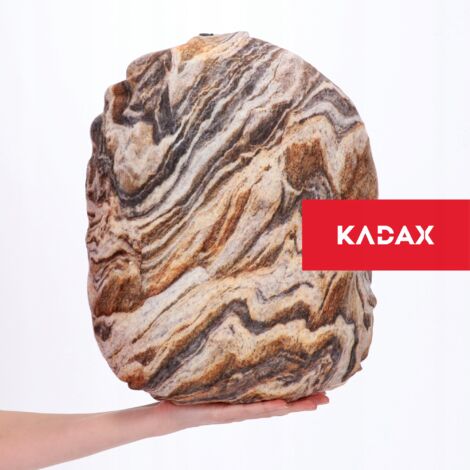 Cuscino Decorativo In Velluto Con Motivo Pietra - KADAX, 33x41 Cm, Con Imbottitura In Fibra Di Silicio E Cerniera - 3