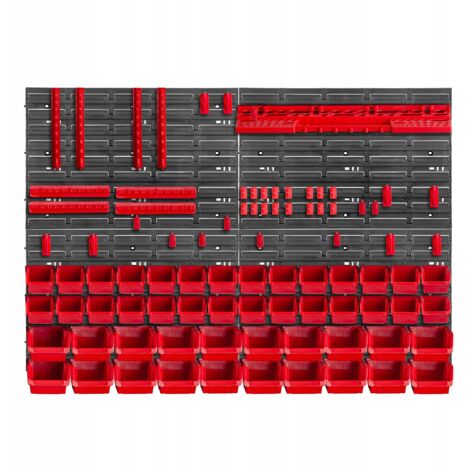 KADAX Pannello portautensili 116x78cm Muro 89 pz
