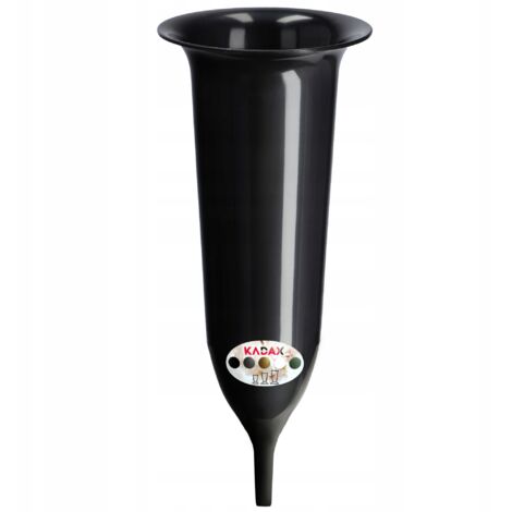 Set con 2 inserti in plastica nera per vasi 13 L Dimensioni