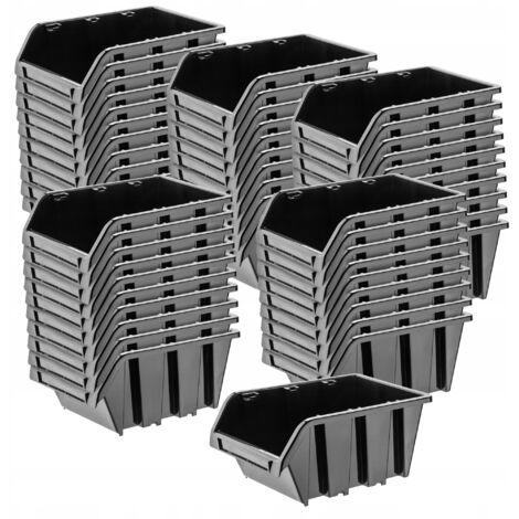 Sistema Organizzativo Attrezzi Da Parete Kadax - 140 Pezzi, Rosso - Modulare E Resistente Ai UV - 232x78 Cm - Foto 4