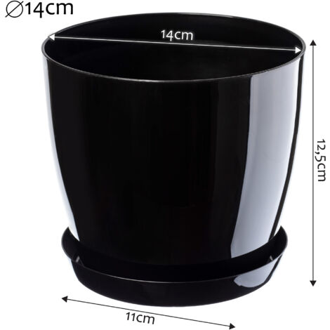 Vaso Centrotavola LINGMAI Vaso Da Fiori Alto Conico In Plastica Composita Piccolo 931416