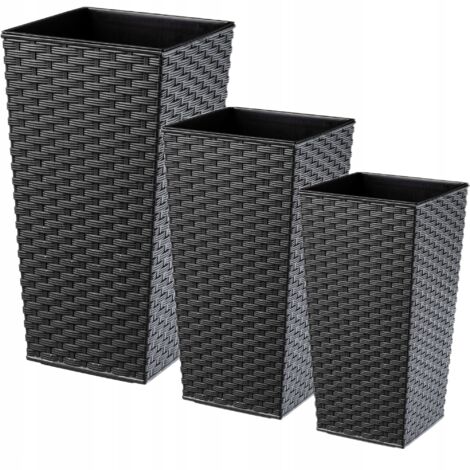 Vaso fioriera classico diametro 40 cm in plastica per piante fiori da