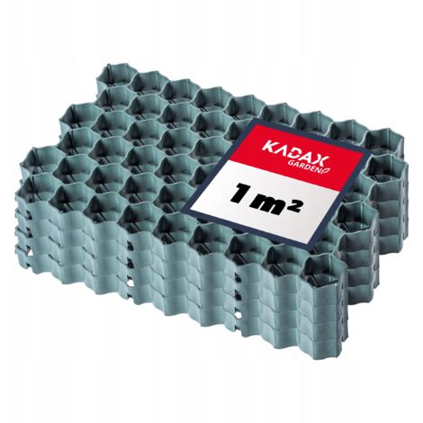 KADAX Griglia per parcheggio per prato da giardino 60x40x4 cm 4 pz.