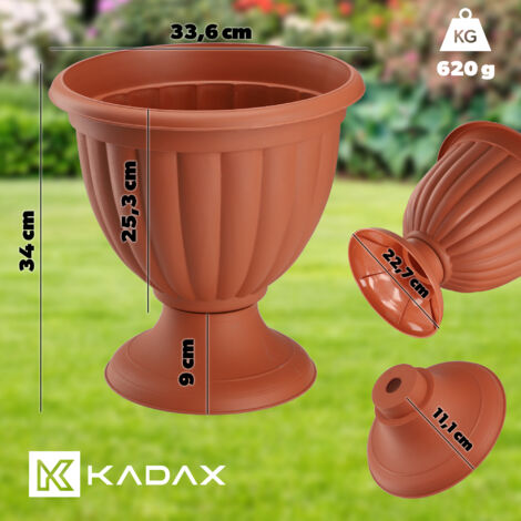 Vasi da Esterno: Grandi, Rettangolari, Resina, Terracotta