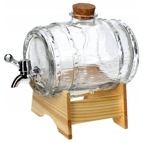 zalati Vaso in vetro a forma di cuore con supporto in legno per fioriere da scrivania, germogli, piante idroponiche, decorazione per casa, giardino, ufficio
