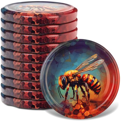 4 Coperchi In Sughero Per Vasi Idroponici - Foro Centrale, Ø 10 Cm - Per Coltivazione In Bottiglia - Foto 2