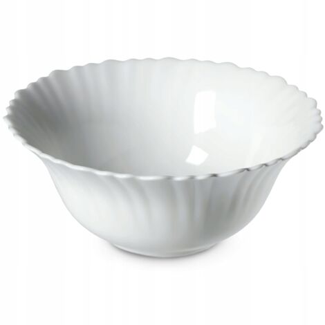 Vilde Ciotola in vetro per insalata, ciotola per antipasti, frutta in vetro dorato, grande 30 cm, 2,2 l