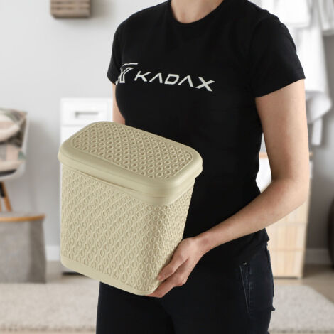 Contenitore Per Capsule Per Bucato KADAX Contenitore Per Detersivo Grigio Da 6 Litri 85753239