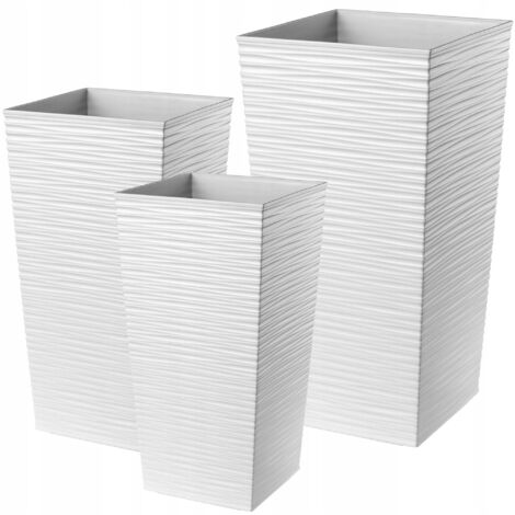 KADAX Vaso da fiori con inserto e manici, in plastica in 5