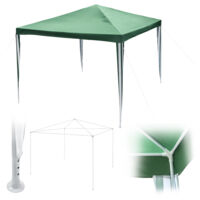 Gazebo da giardino commerciale KADAX, tenda per feste, 3x3 m, per giardino verde