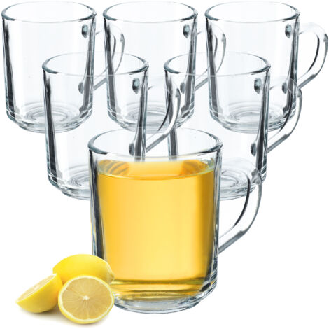 KADAX vasos para té y café 240 ml juego de 6 piezas