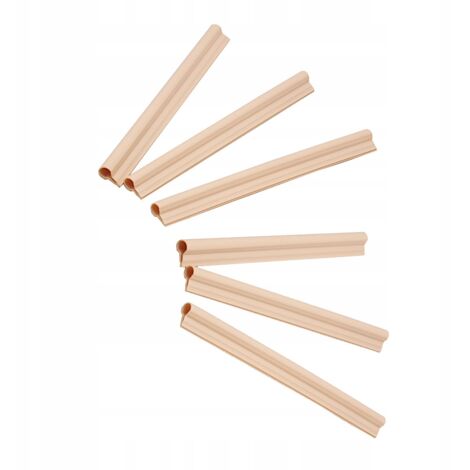 KADAX Cinta para valla Clips para panel Crema 6 uds. (1/5)