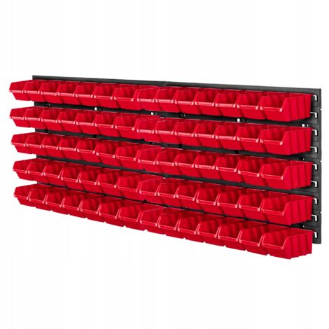 KADAX Tablero de Pared Taller 116x39 70 Bandejas (1/5)