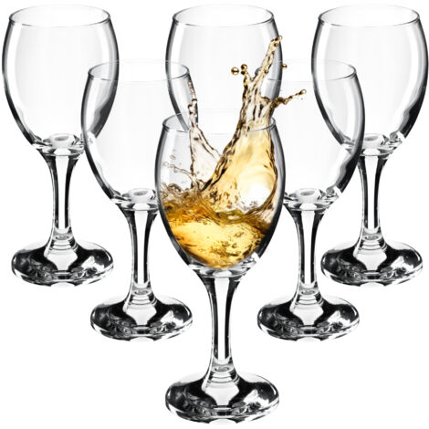 KADAX Juego de copas de vino blanco de 6 piezas de copas de 200 ml (1/5)