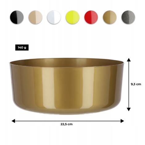 KADAX Macetero Para Orquídeas, Soporte Para Flores De Plástico, 13 Cm, Color Beige