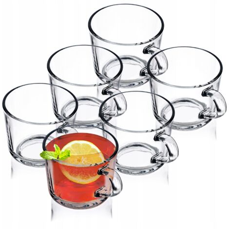 KADAX Juego de tazas Mug de vaso con asa 6uds 270 ml (1/5)