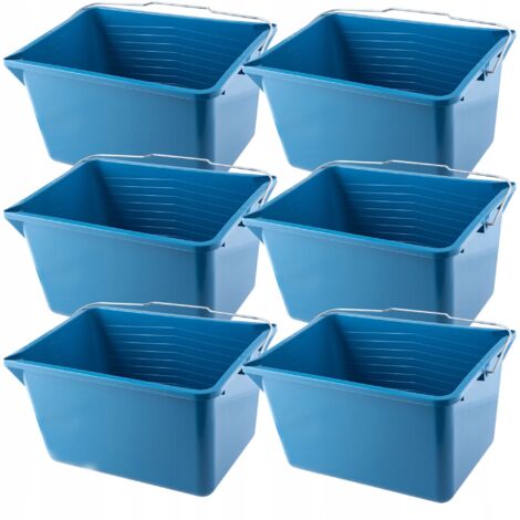 KADAX Bote Pintura Azul 12L 6uds