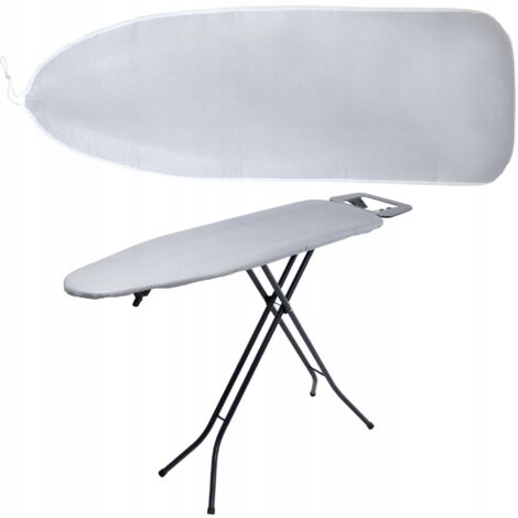 KADAX Funda para tabla de planchar 140x50 cm Algodón duradero Gris