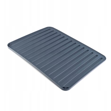 KADAX Escurridor de platos Estera de secado de silicona gris oscuro (1/5)