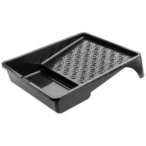 KADAX Bandeja de pintura grande para rodillo de pintura negro 1 pieza