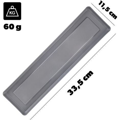 Plato Bandeja Rectangular de 31x21 cm de Loza tipo Cerámica Nevada Plato Bandeja Rectangular de 31x21 cm de Loza tipo Cerámica Nevada