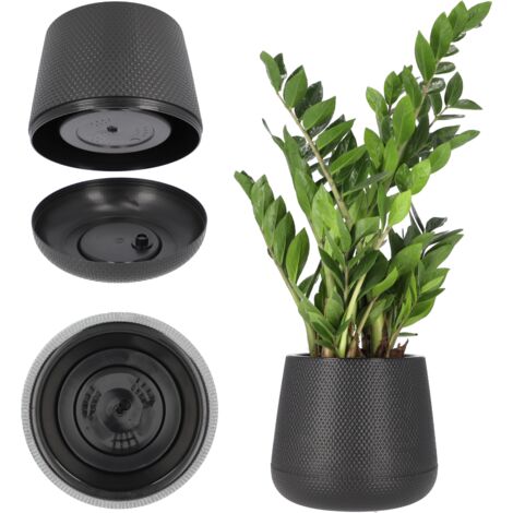KADAX Macetero Grande De Polipropileno Para Orquídeas, Macetero Elegante Y Robusto Para Decoracion Interior Y Exterior 235 X 16 Cm Blanco 83766196