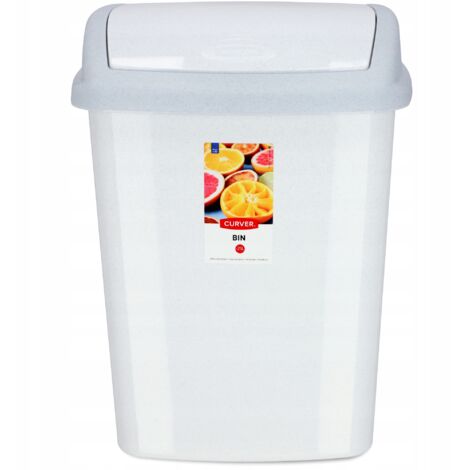 CURVER Dominik Cubo de Basura Polipropileno 46 x 33 x 28 cm (o Gris/Grafito) (1/5)