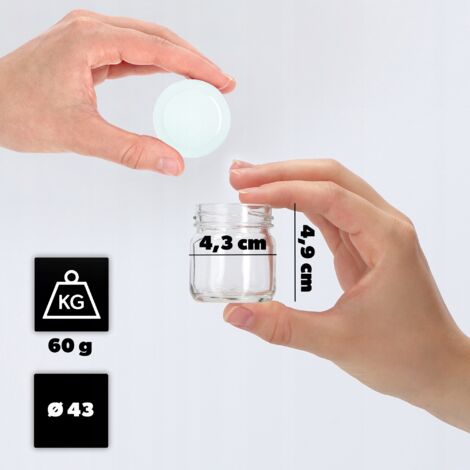 Frascos De Vidrio Con Tapa KADAX Tarros De Conservación Con Tapa