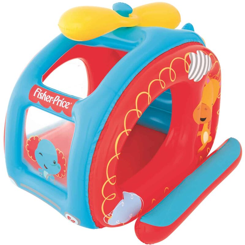 Piscina de Bolas Hinchable Bestway Helicóptero Fisher Price 137x112x97 cm