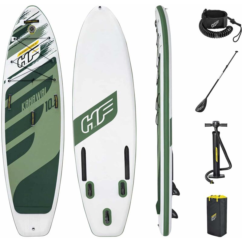 Tabla Paddle Surf Hinchable Bestway Hydro-Force Kahawai 310x86x15 cm Con Remo, Bomba y Bolsa