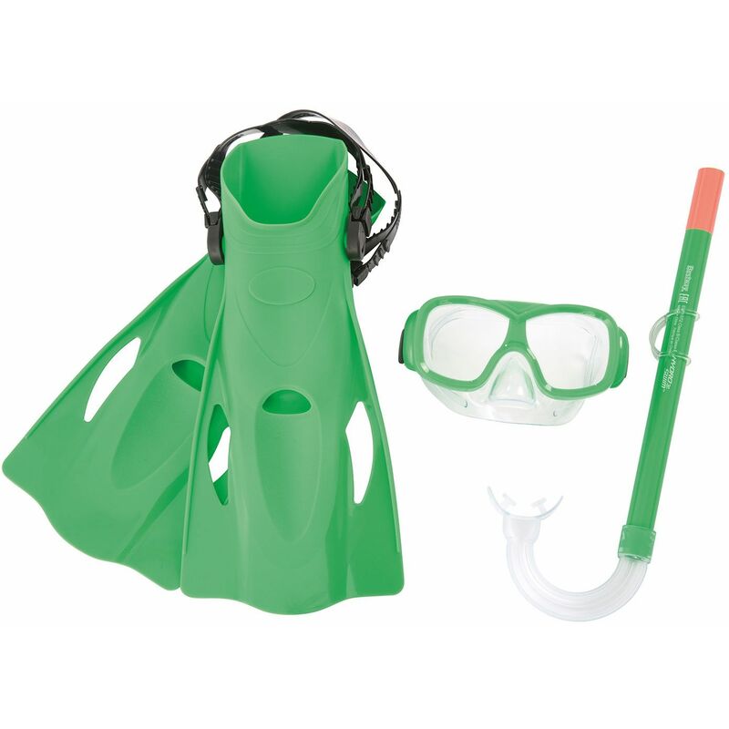 Set Gafas De buceo tubo snorkel aletas bestway surfswim 25019