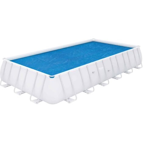 Bestway – Cubierta solar para piscina 732 x 366 cm – Reduce evaporación 95% – Mantiene el calor – SKU 58228 (1/10)
