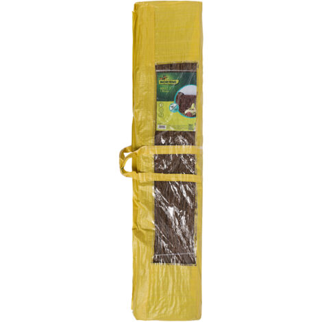 BREZO NATURAL COLOR MARRON OSCURO 1,5x5m. 85% OCULTACIÓN