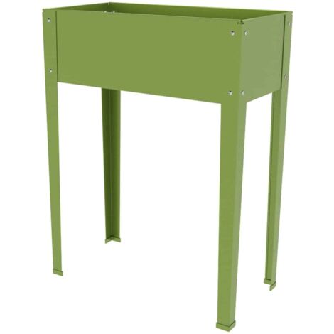 Huerto Urbano Gardiun Nature Grove II Metal 60x30x80 cm Verde Capacidad de 36 Litros