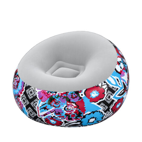 BESTWAY sillon hinchable deco 112x66 cm 75111 , Sillón hinchable balón basket 112x66 cm 75103Fabricado en vinilo de alta calidadFácil hinchadoMedidas: 112 x 66 cm.