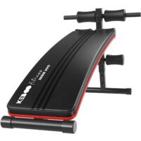 Banco de Abdominales y Musculación Keboo Fitness Serie 300 y con 5 Posiciones 145x47x70 cm