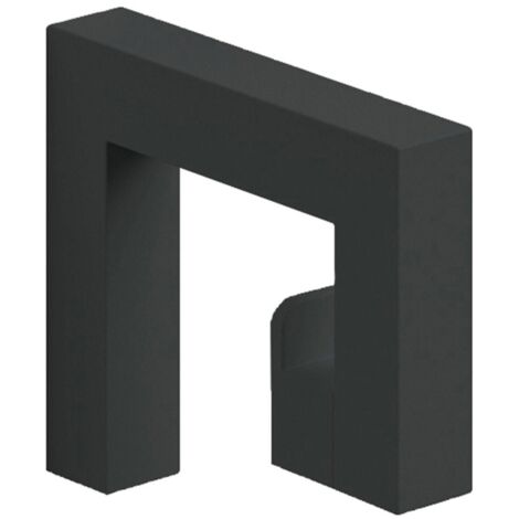 Lineabeta - Cintre Grela en forme de G en acier noir mat (1/4)