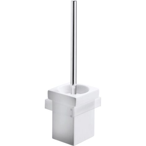 Lineabeta - Porte-balai en céramique Skuara blanc (1/2)