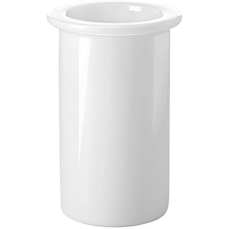 Lineabeta - Gobelet à brosse à dents en porcelaine blanche (1/2)