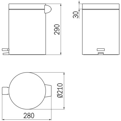 Cendrier Extérieur En Acier Inoxydable Avec Couvercle – Grande Capacité, étanche, Base Antidérapante – Argent, Or, Or Rose, Noir